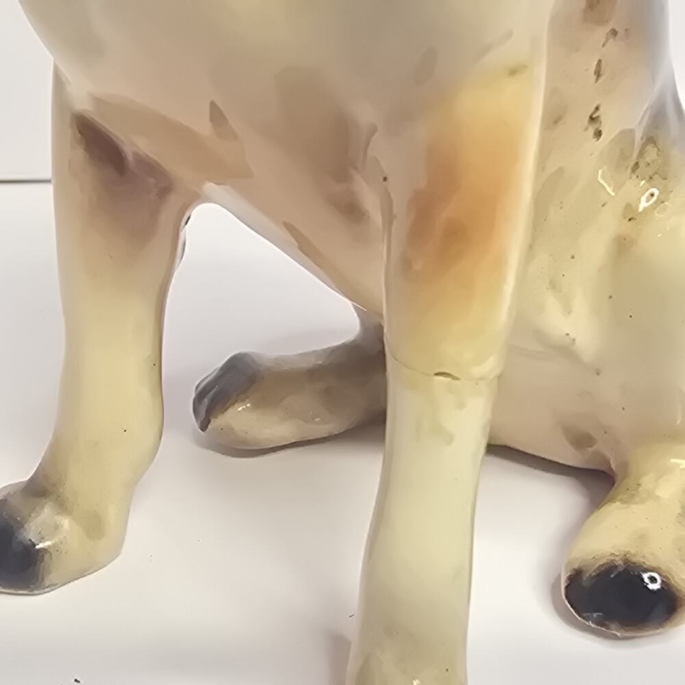 Vintage MCM Porcelain German Shepherd Ceramic Figurine Sitting - Picture 2 of 8